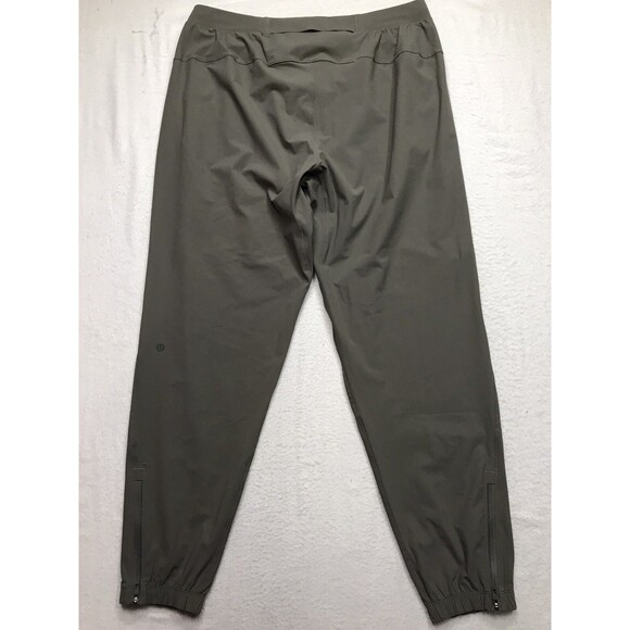 LULULEMON Surge Jogger Pant Men XL (34-36 x 30) Gray Drawstring Elastic Cuff - Picture 2 of 16